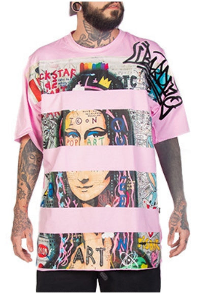 T-SHIRT MEN OVERSIZE MONALISA